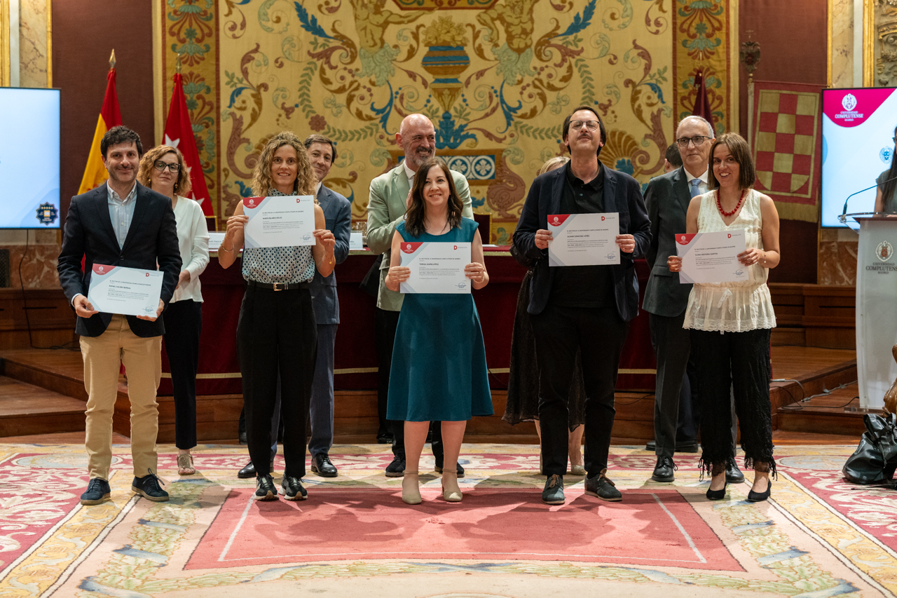 La Prof.ª Clara Gesteira galardonada por la Universidad Complutense con un Diploma de Excelencia Docente